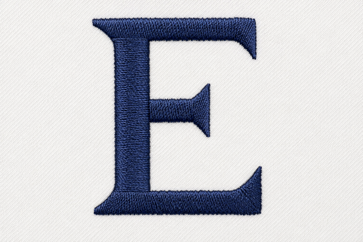 E logo